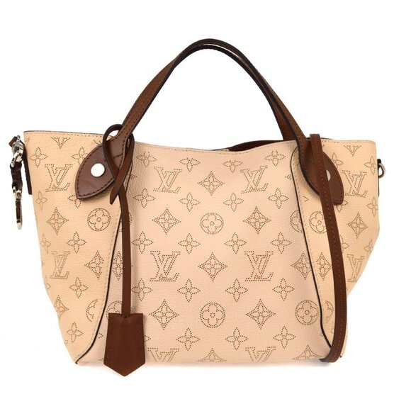 Louis Vuitton Beige Mahina Hina PM Tote Bag M51950 DR1129 NQ00160 - Picture 1 of 8
